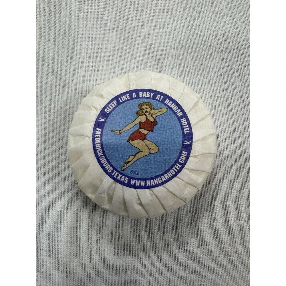 The Hangar Hotel located in Fredericksburg, Texas Collectible Set Of Body Soaps